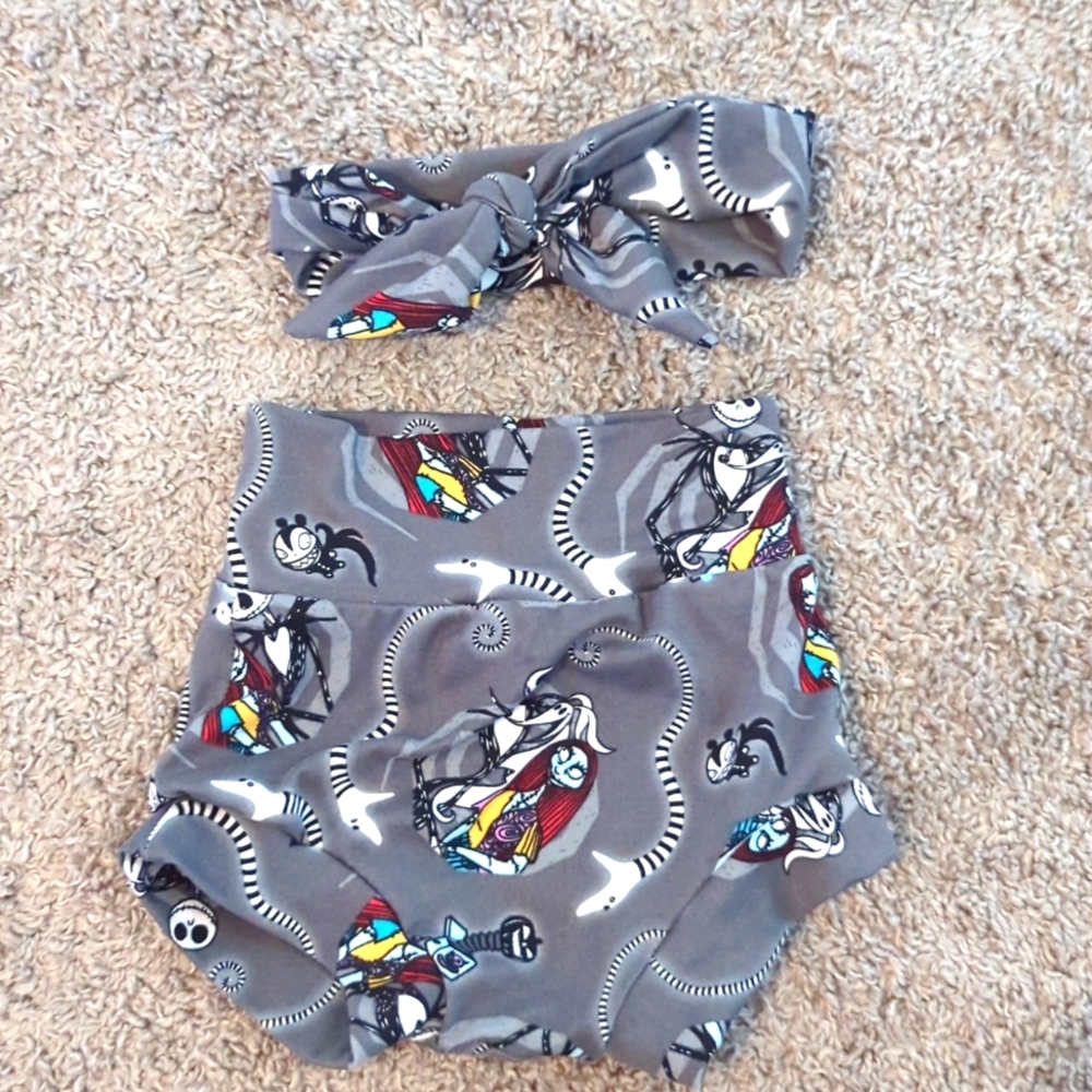 Nightmare before Christmas bummie set